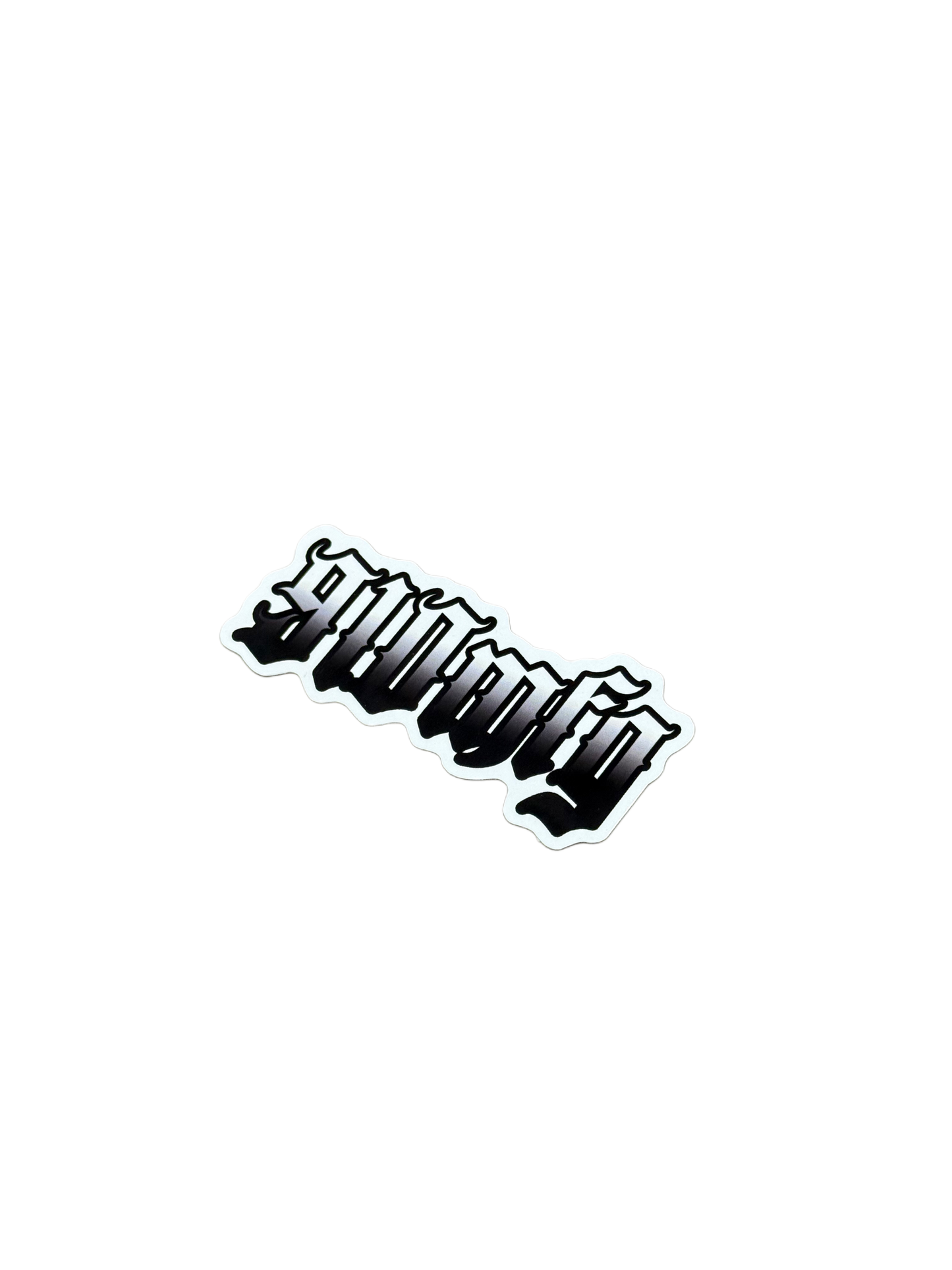 910MFG Mini Slant Logo Sticker