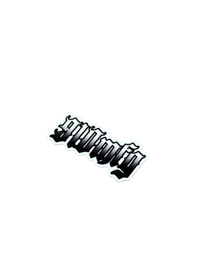 910MFG Mini Slant Logo Sticker