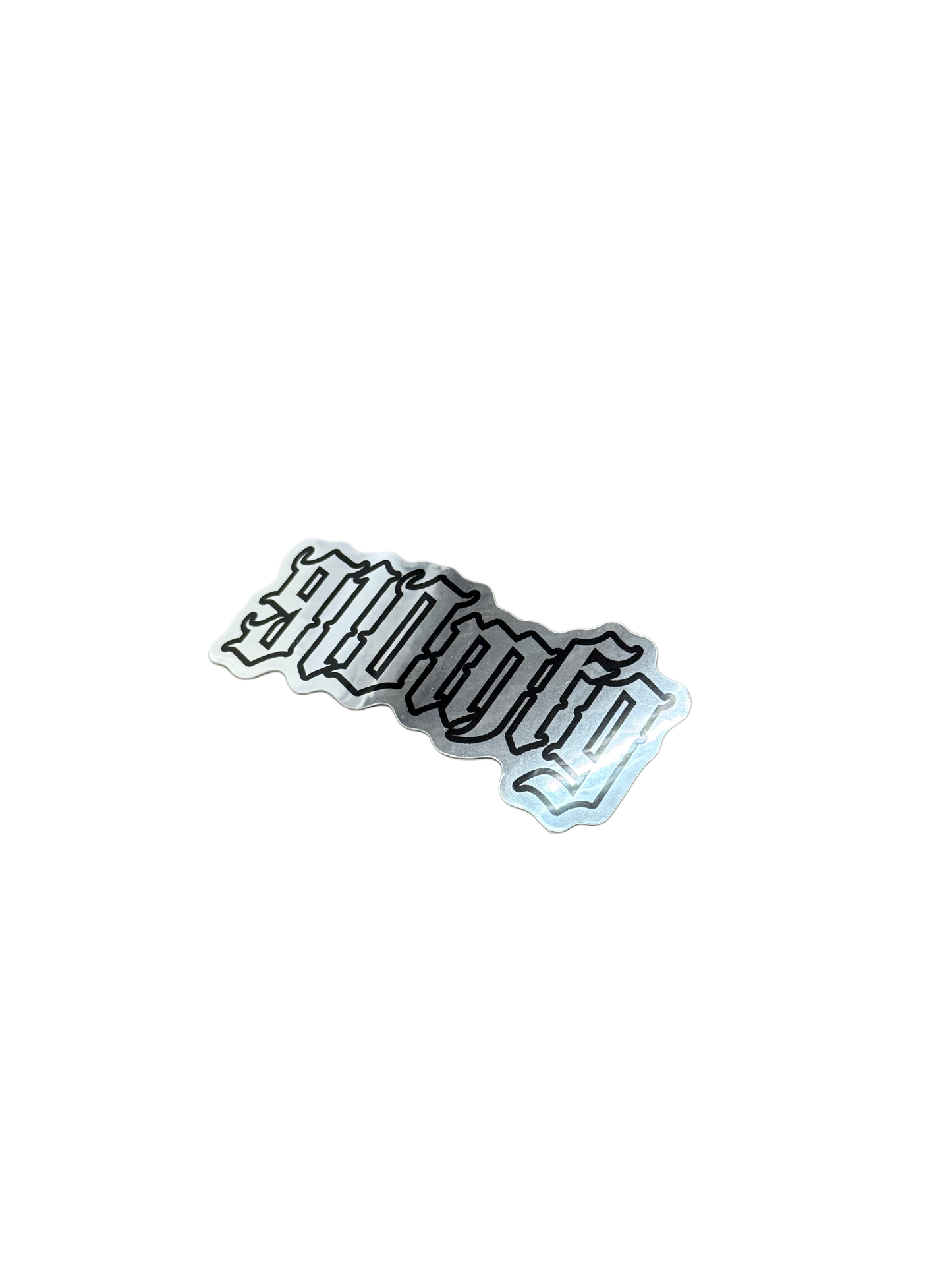 910MFG Mini Slant Logo Sticker