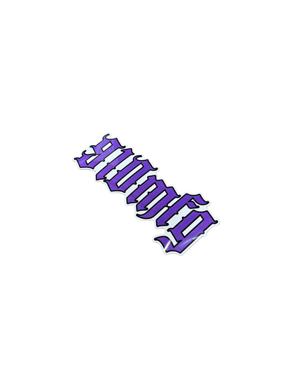 910MFG Slant Logo Sticker