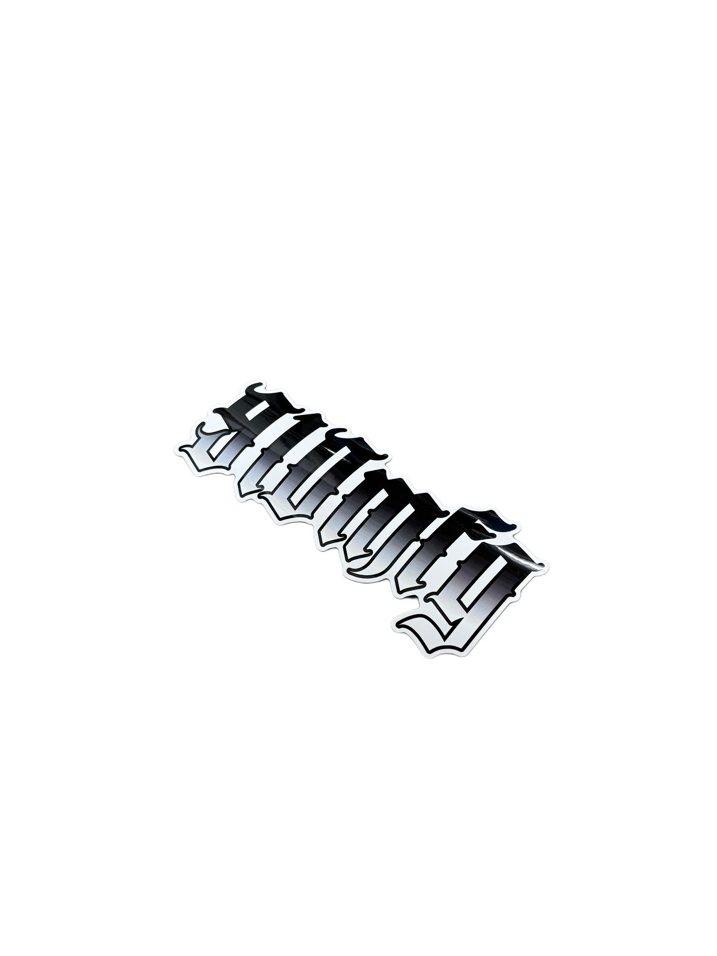 910MFG Slant Logo Sticker