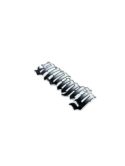 910MFG Slant Logo Sticker