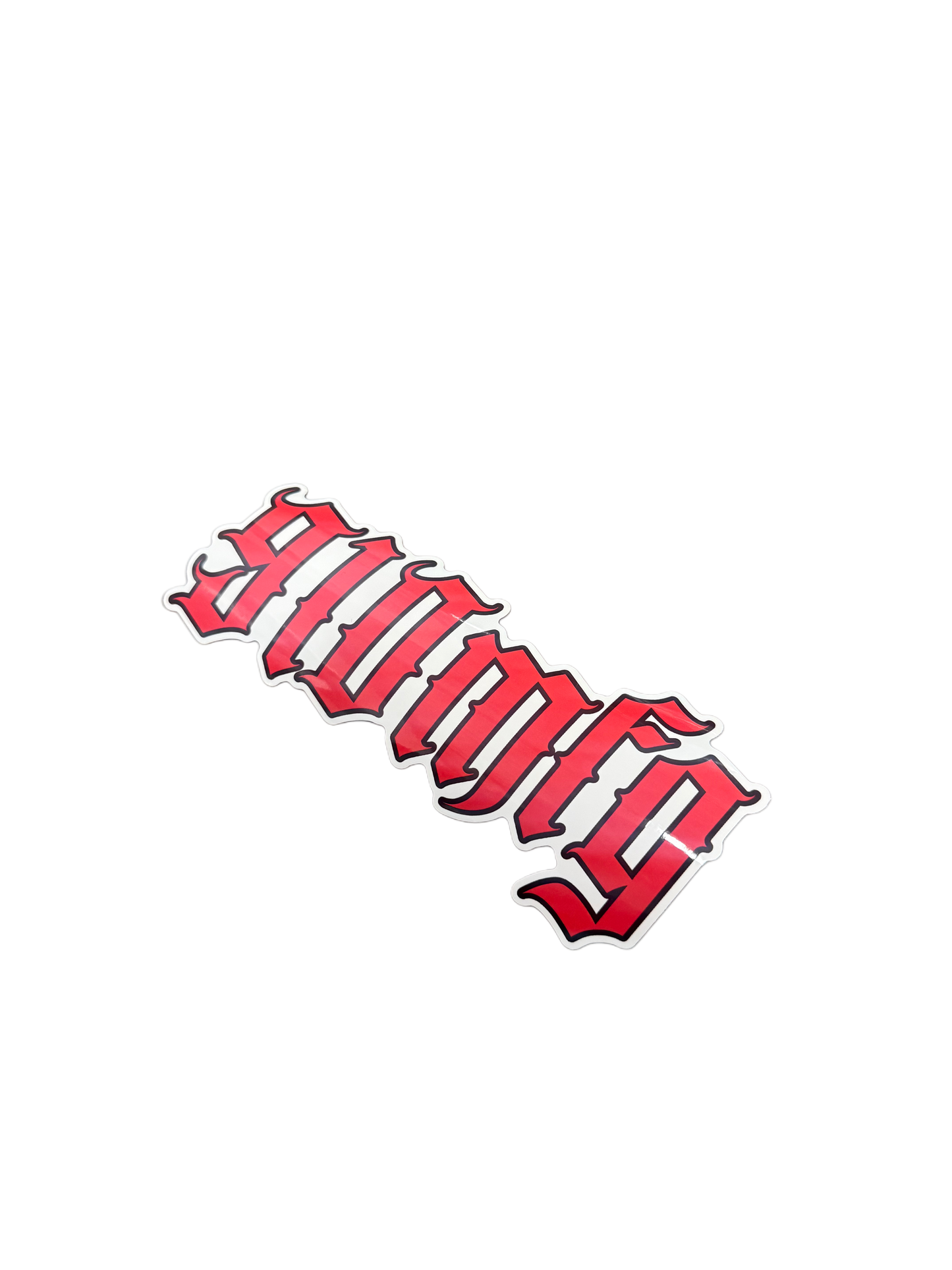 910MFG Slant Logo Sticker