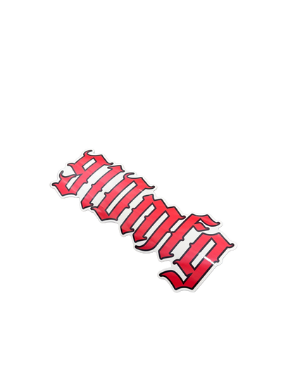 910MFG Slant Logo Sticker