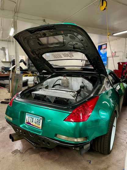 350z Rear Mount Radiator Swap (Drift Spec Service)